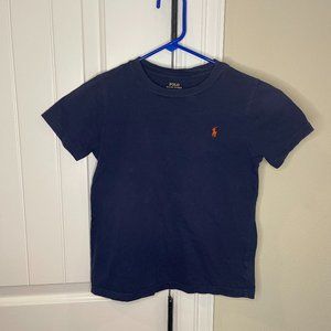 Boys RL Polo navy Tshirt - size 6
